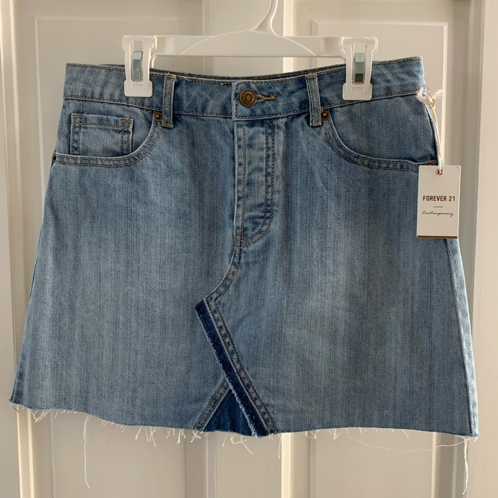 Forever 21 Jean Skirt